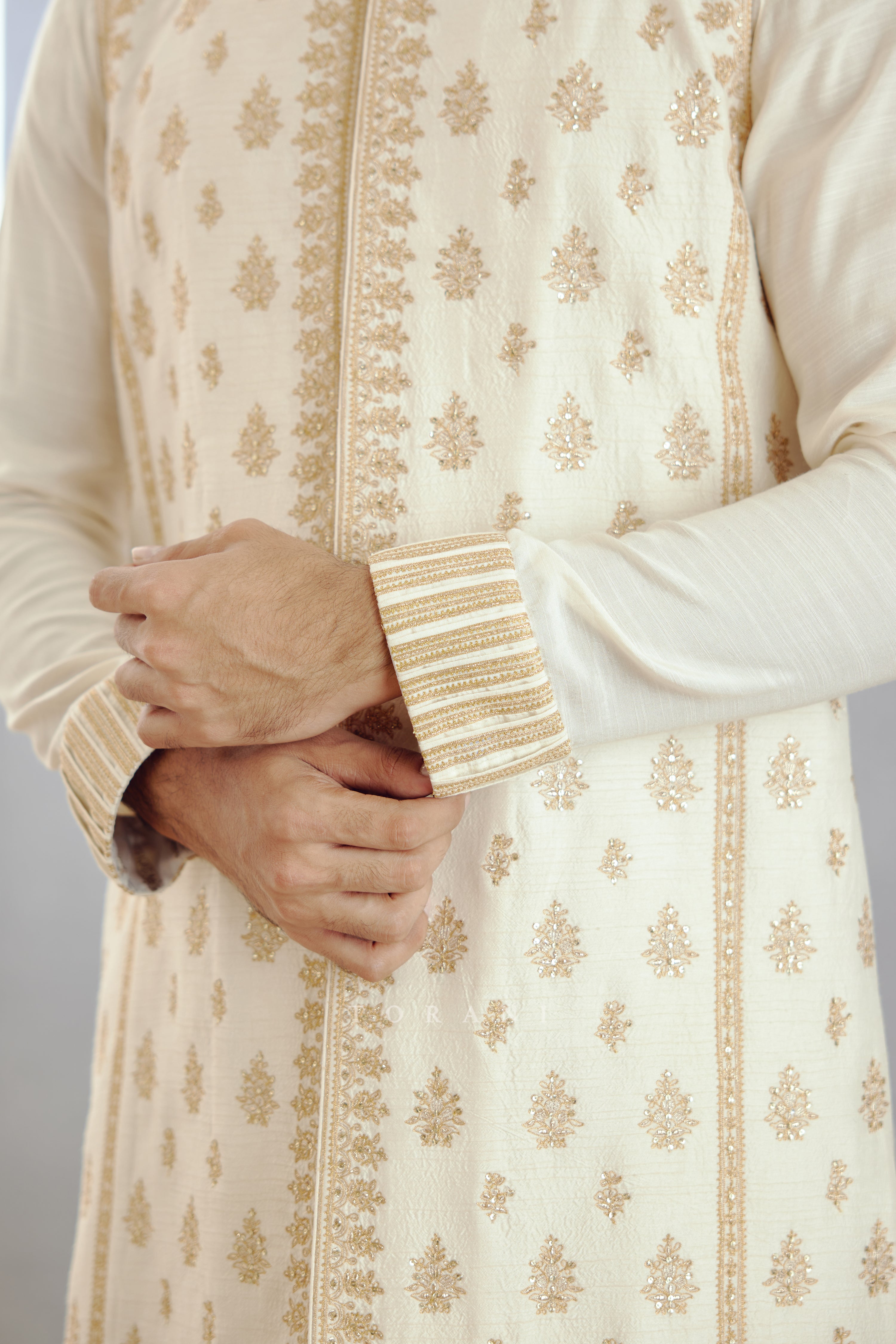 Mogra Gaurish Sherwani Set