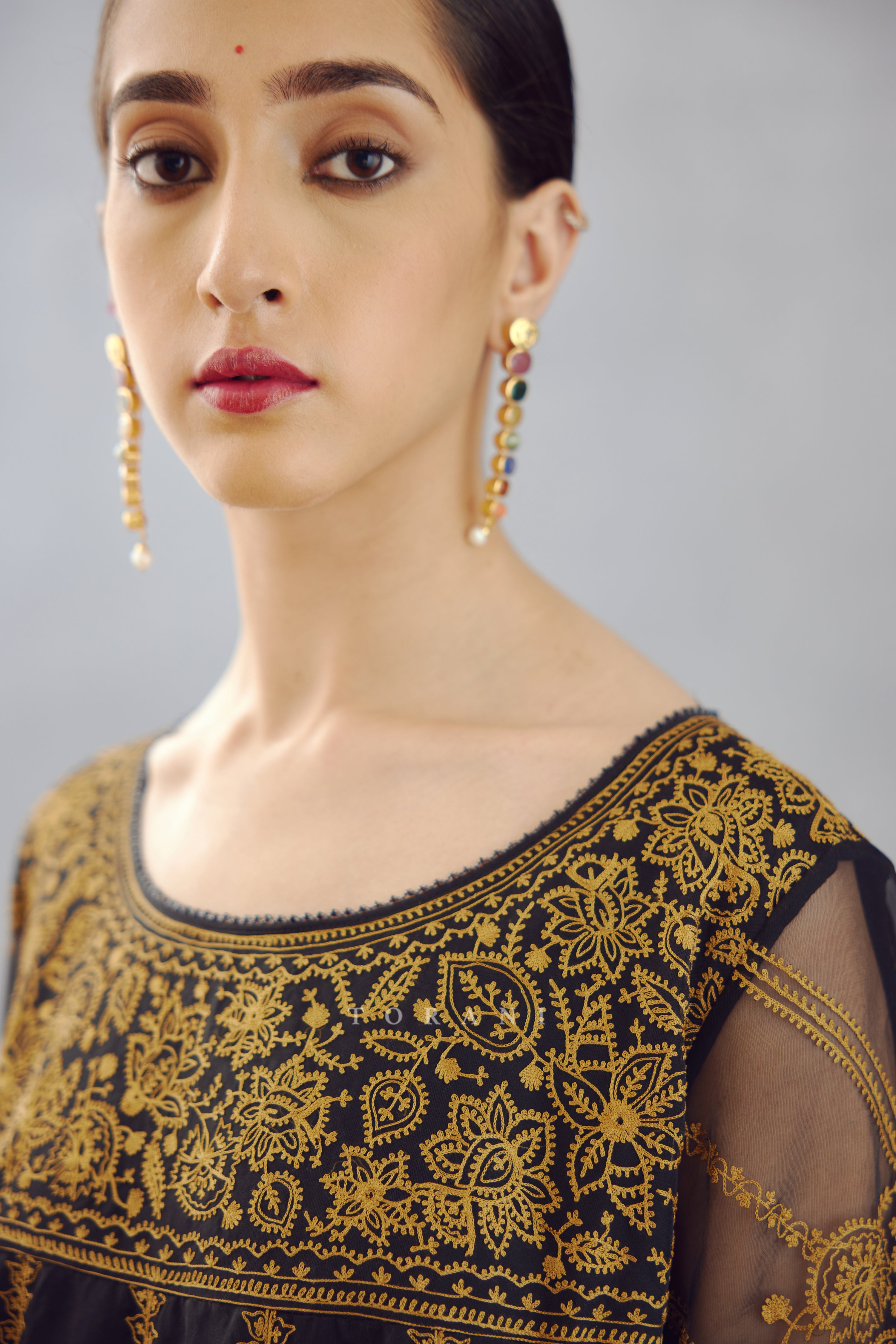 Gulghast Sutlej Anarkali Set