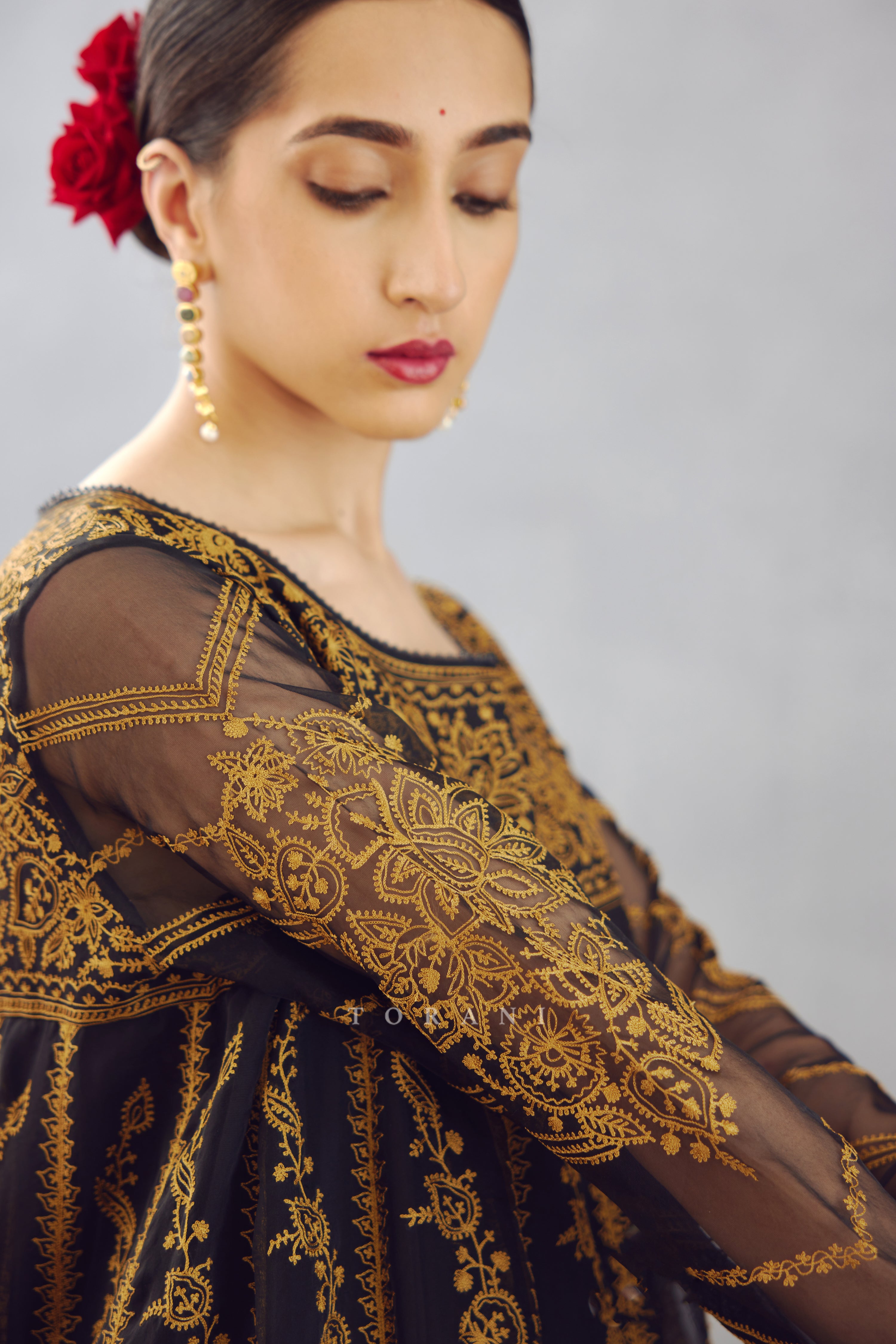 Gulghast Sutlej Anarkali Set