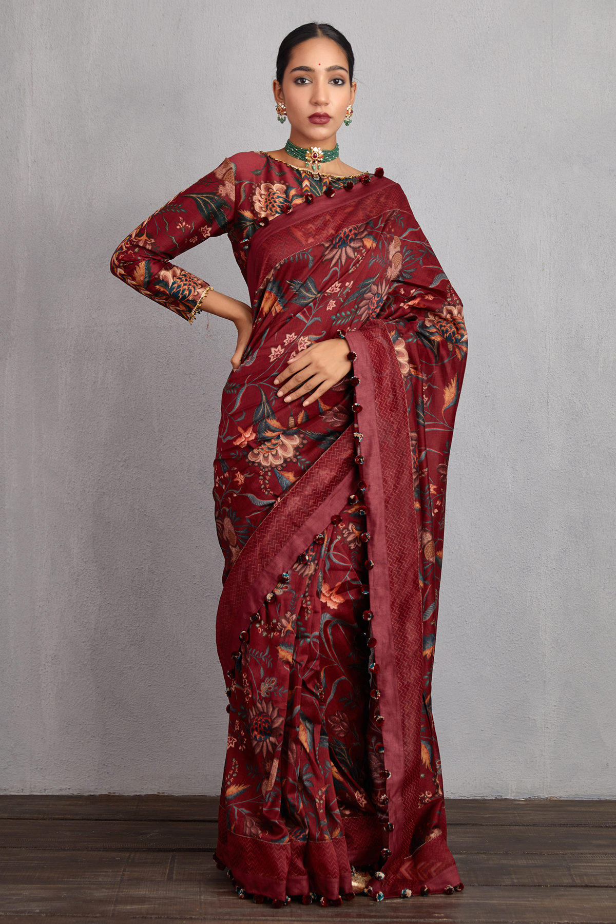 Sanobar Chandani Saree