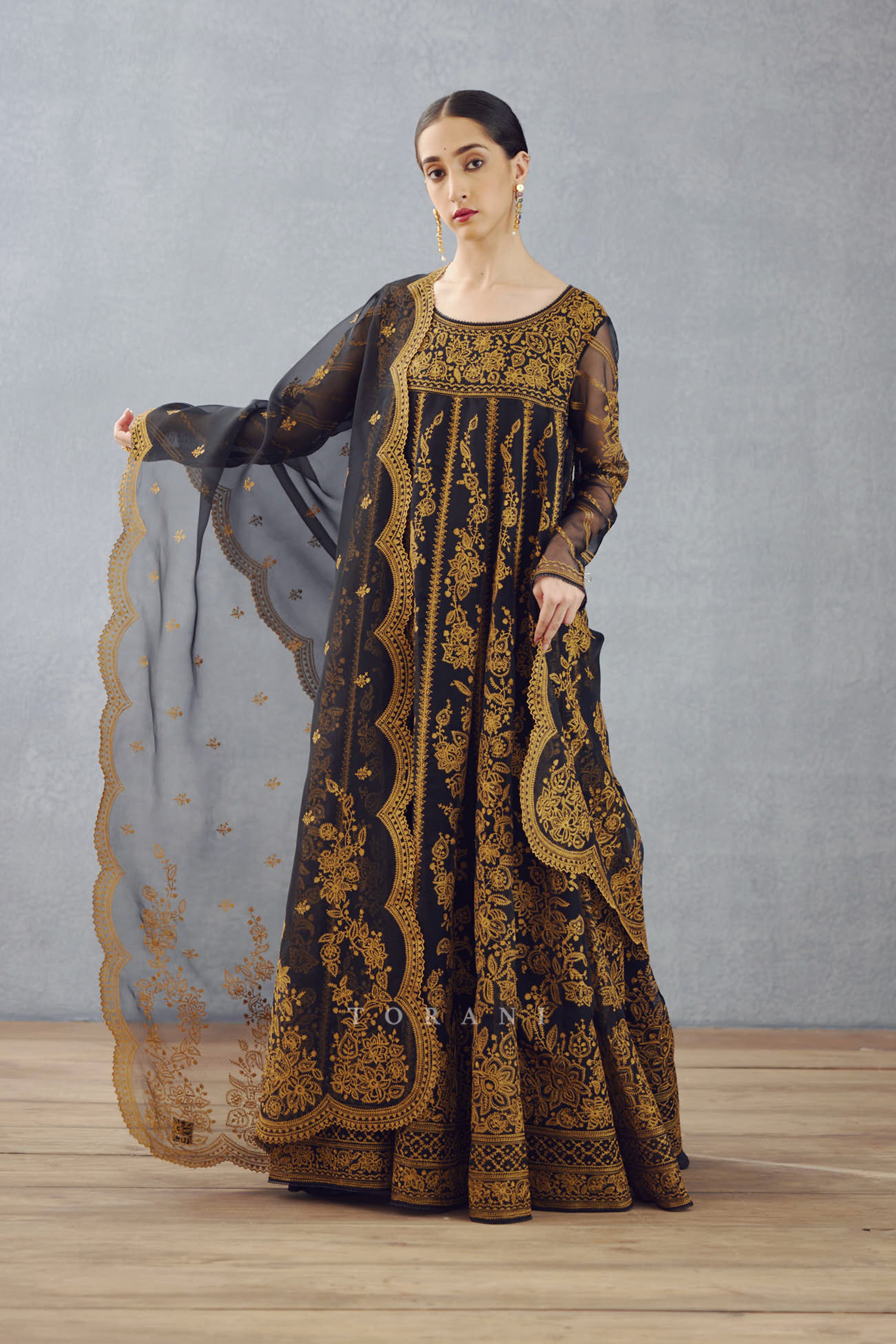 Gulghast Sutlej Anarkali Set