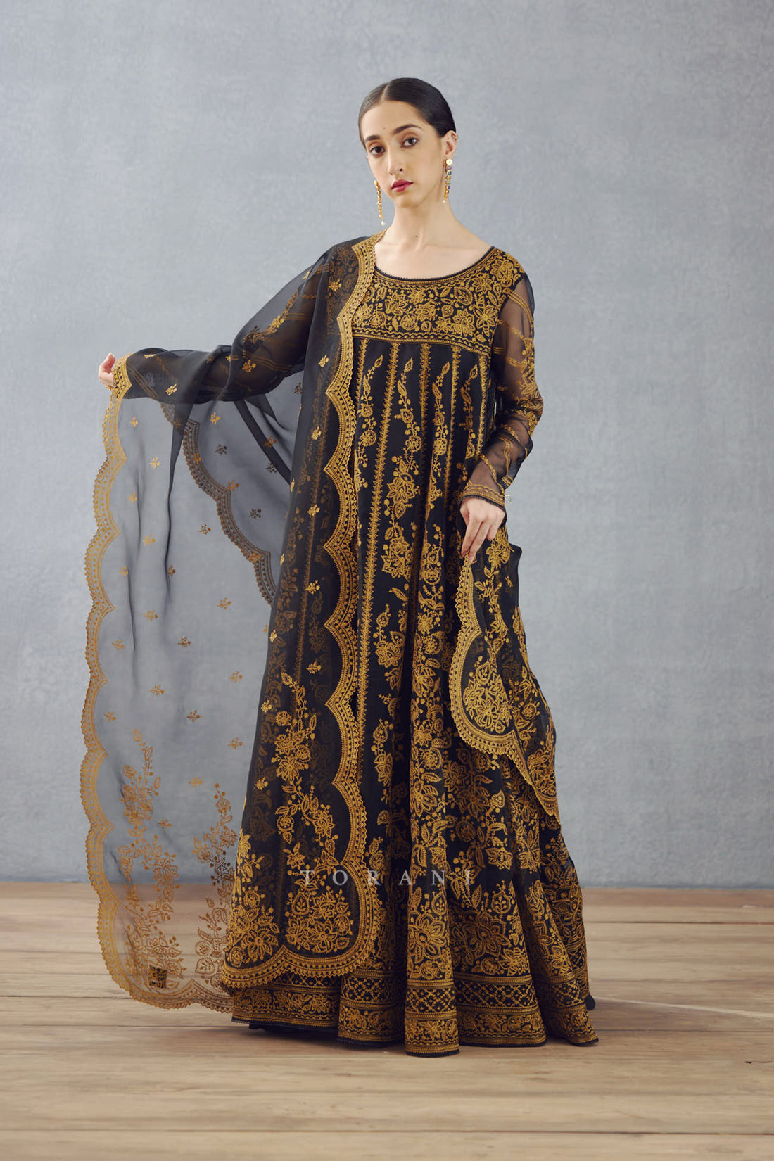 Gulghast Sutlej Anarkali Set