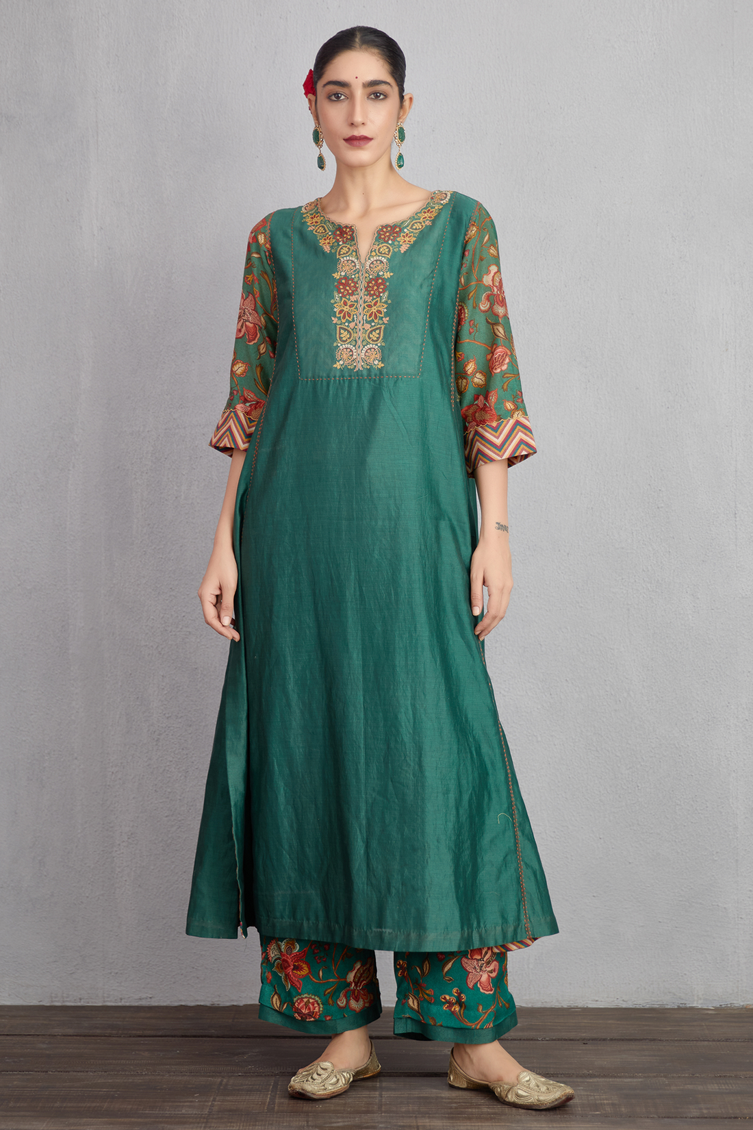Sheesham Barkha Kurta Set