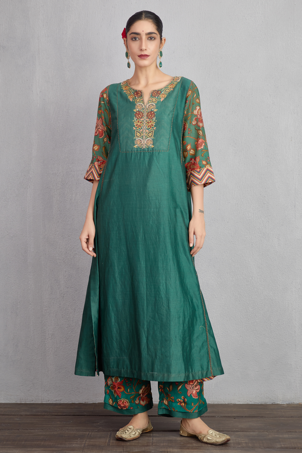 Sheesham Barkha Kurta Set