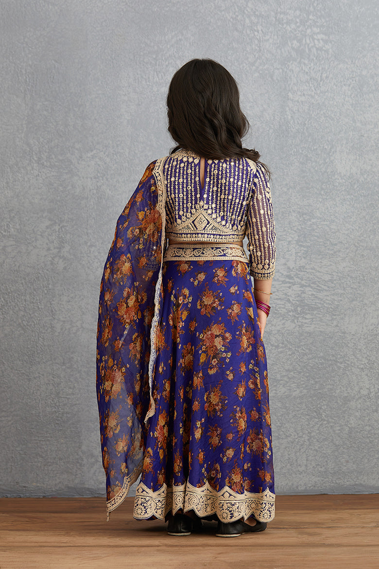 Jamuni Induma Lehenga Set