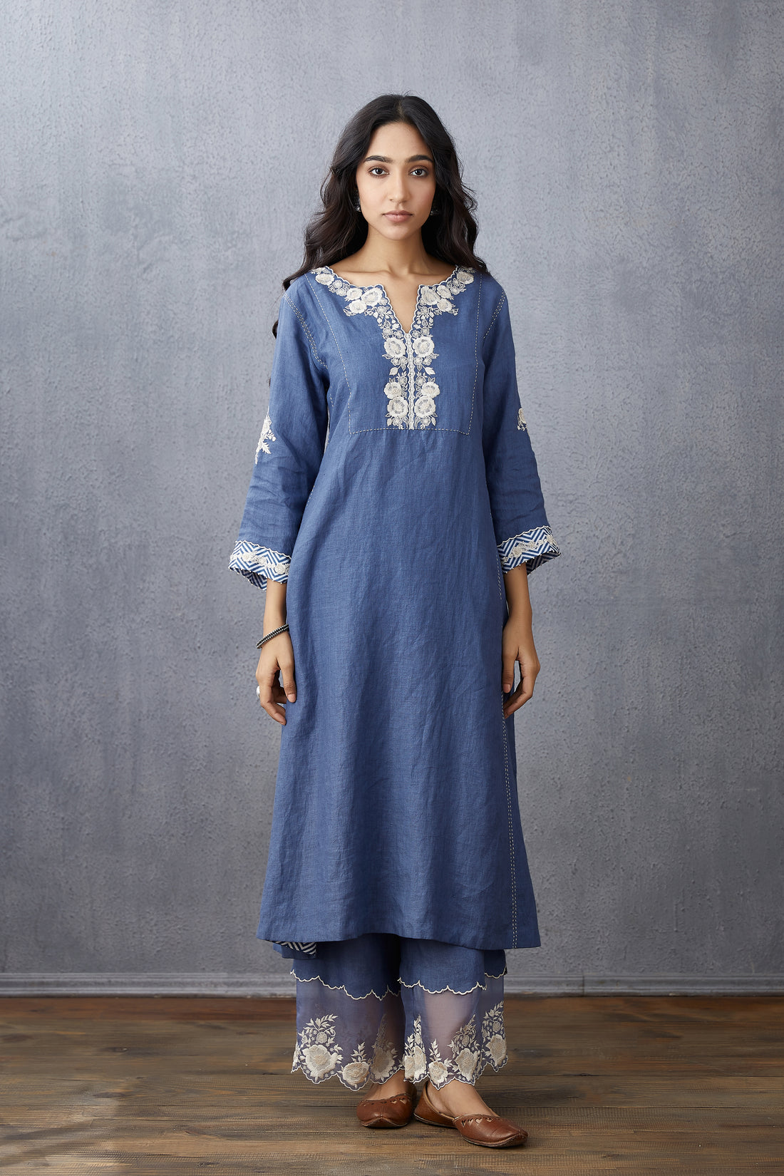 Neeli Kali Idaya Co-ord Set