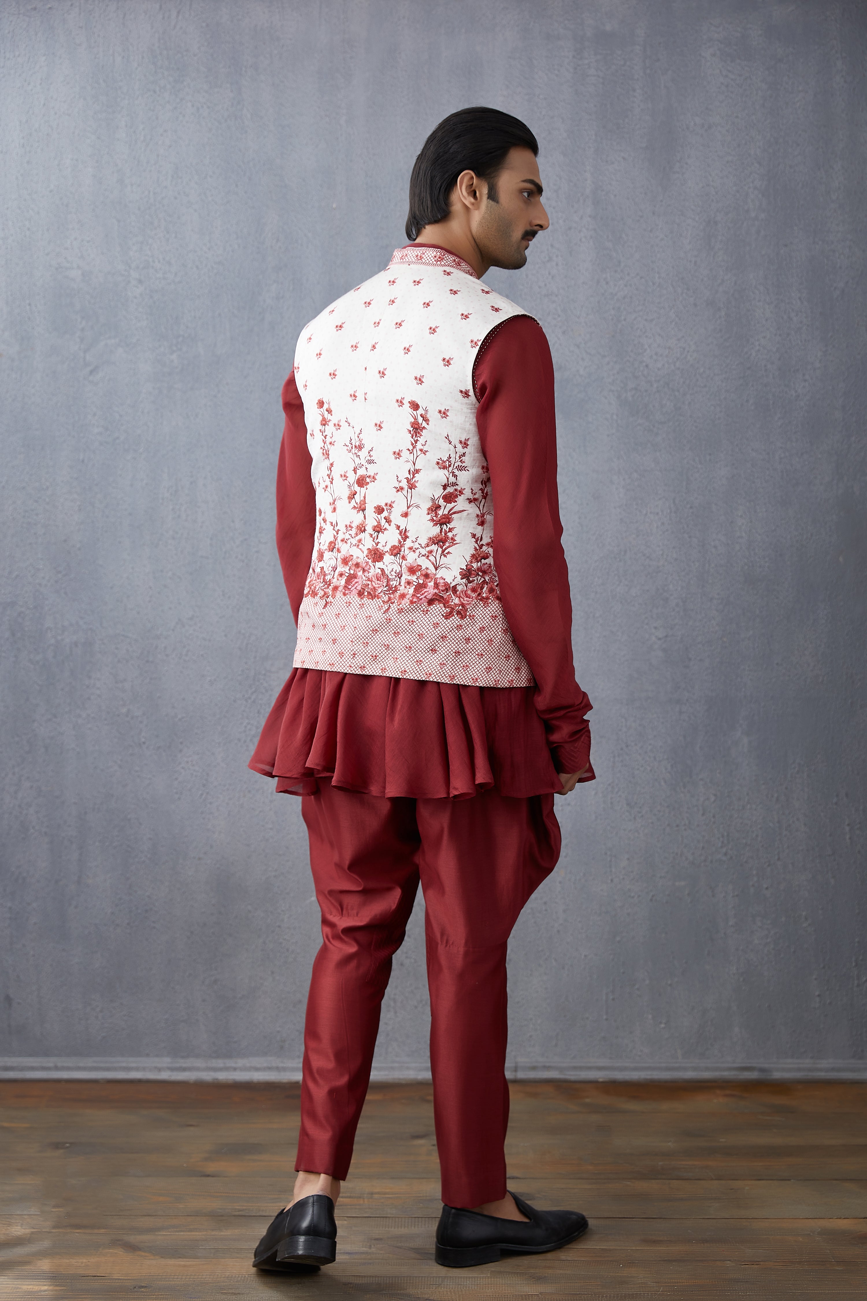 Chanderi Bandi jacket by Torani