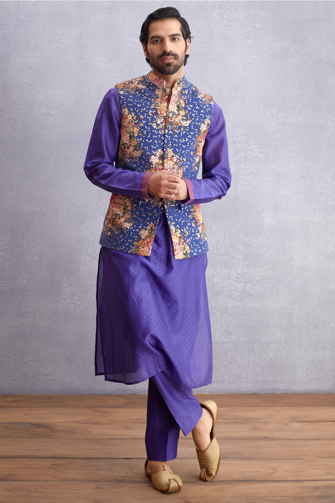 Jamuni Qasiba Sitara Bandi Set