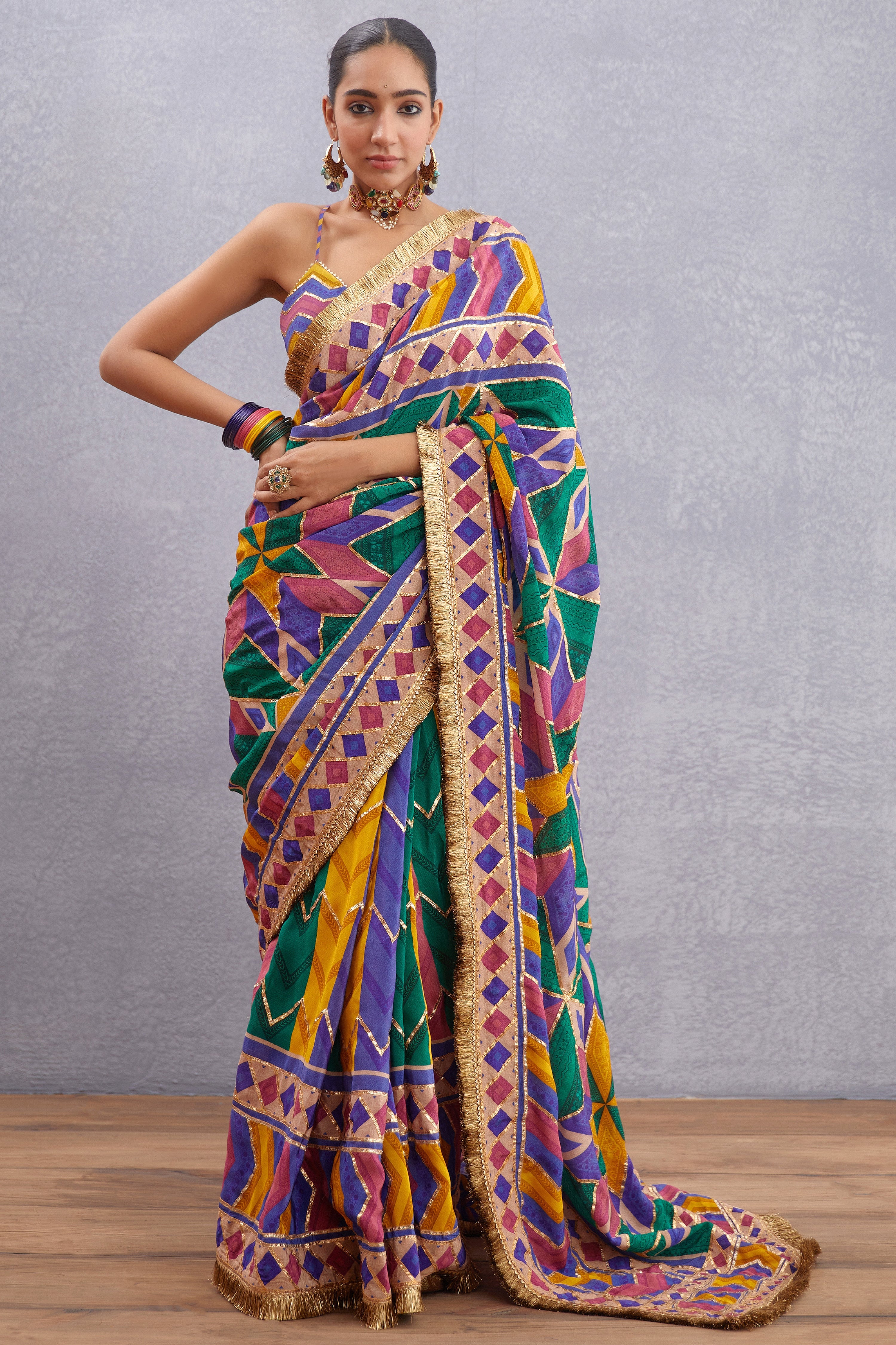 SALE - Satrangi Shamiyana Saree