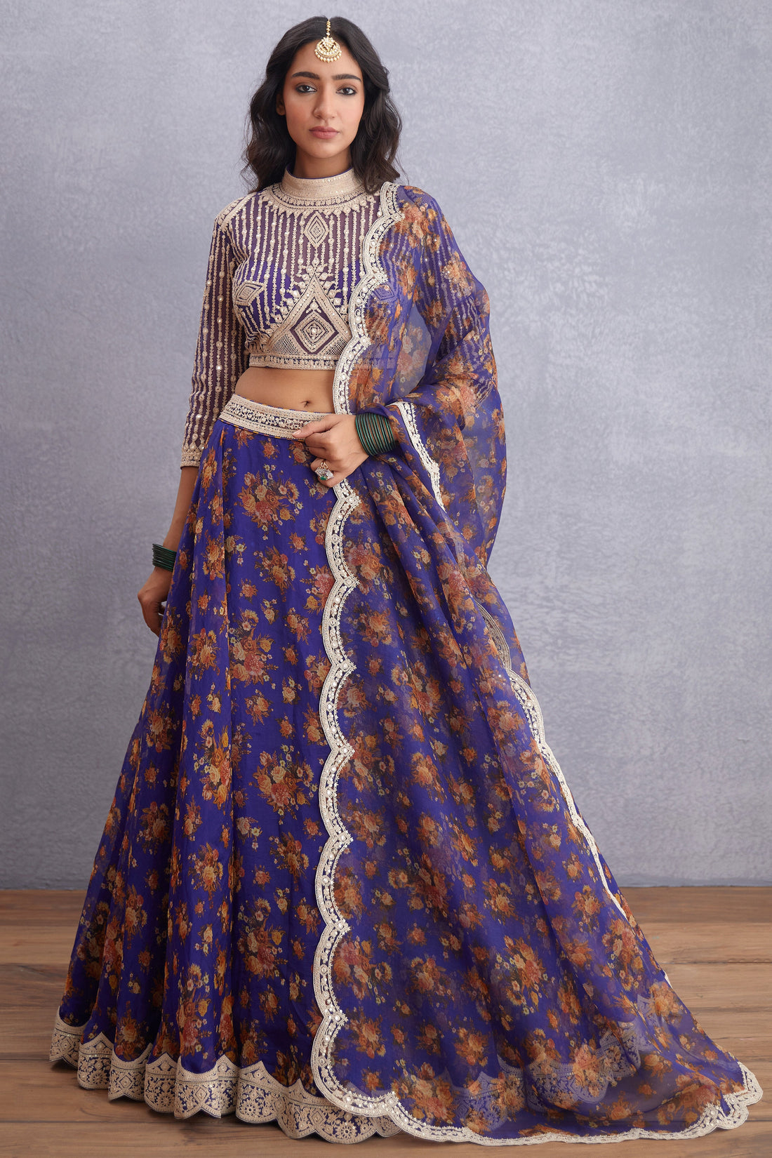 SALE - Jamuni Induma Lehenga Set