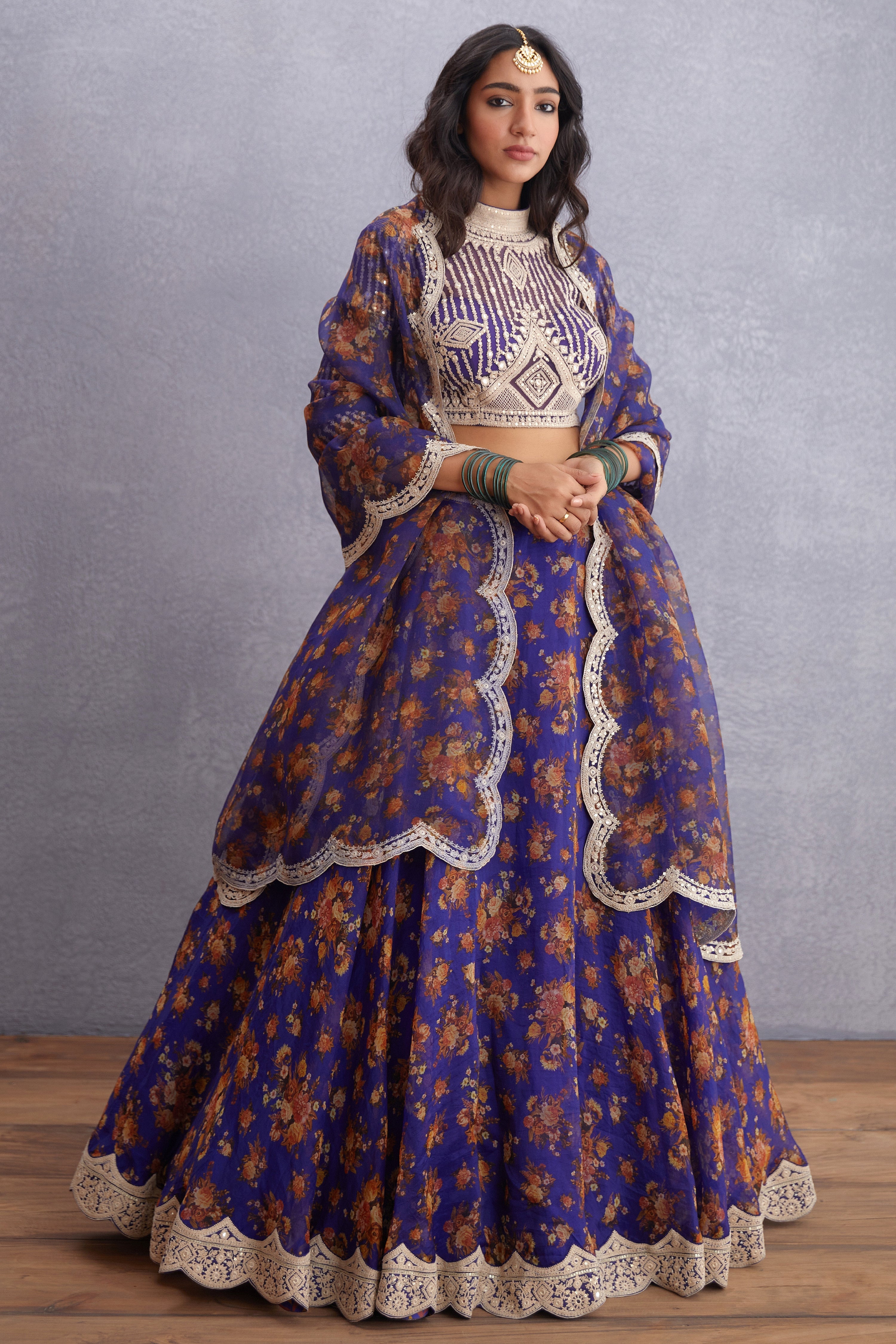 SALE - Jamuni Induma Lehenga Set