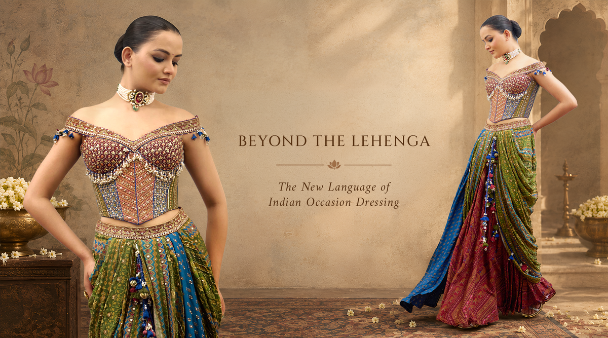 Beyond the Lehenga: The New Language of Indian Occasion Dressing
