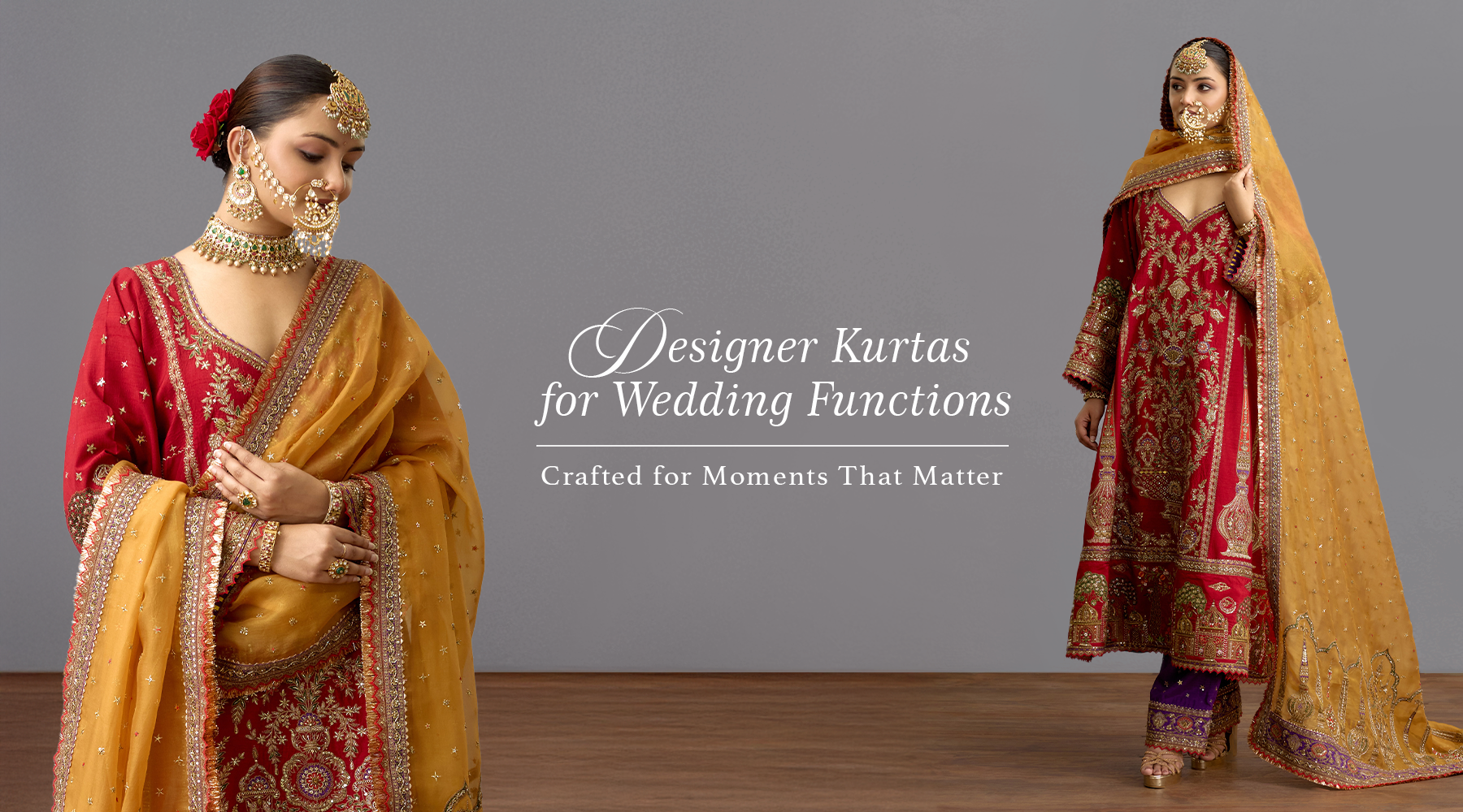 Designer Kurtas for Wedding Functions Crafted for Moments That Matter