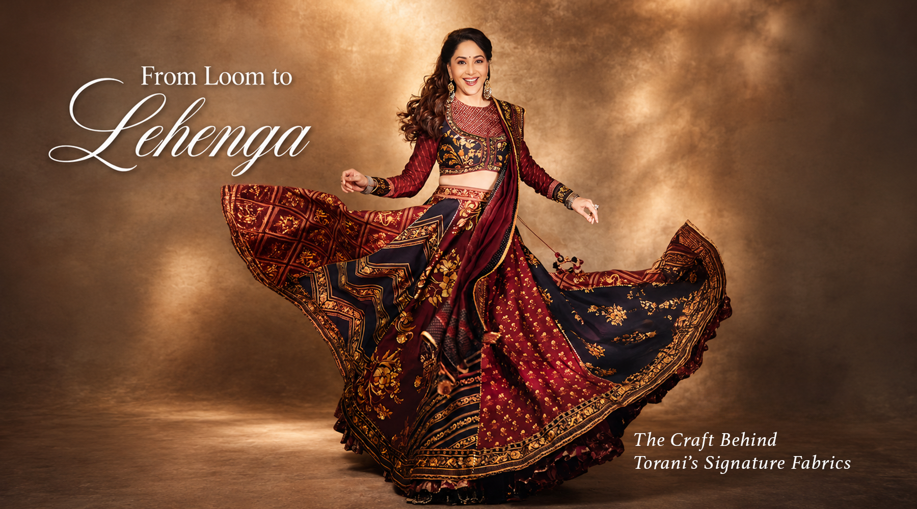 From Loom to Lehenga: The Craft Behind Torani’s Signature Fabrics