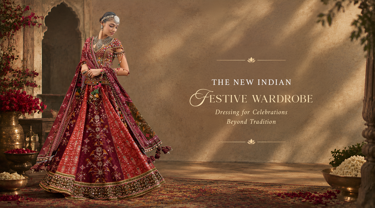 The New Indian Festive Wardrobe: Dressing for Celebrations Beyond Tradition