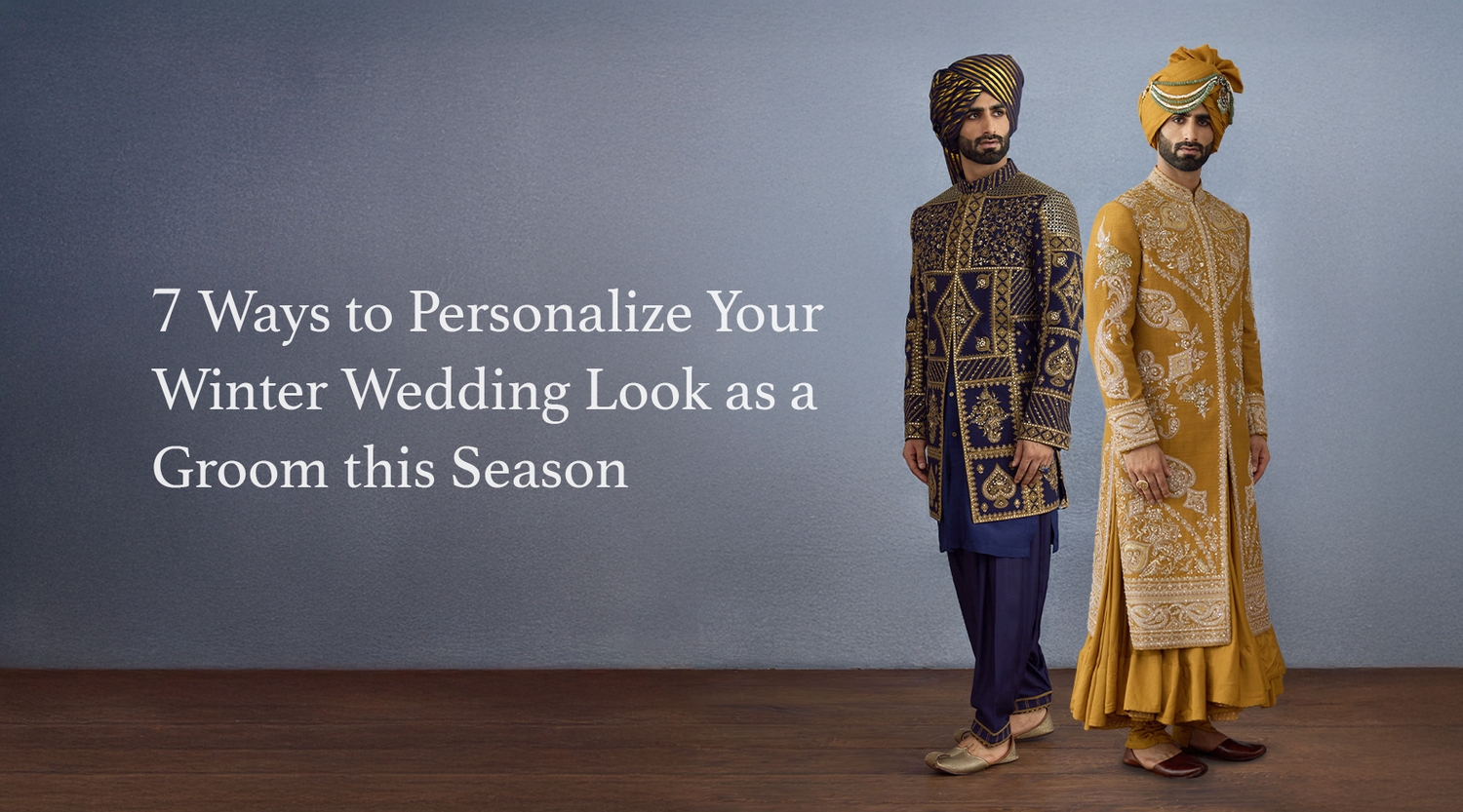 7 Ways to Personalize Your Winter Wedding Look as a Groom this Season