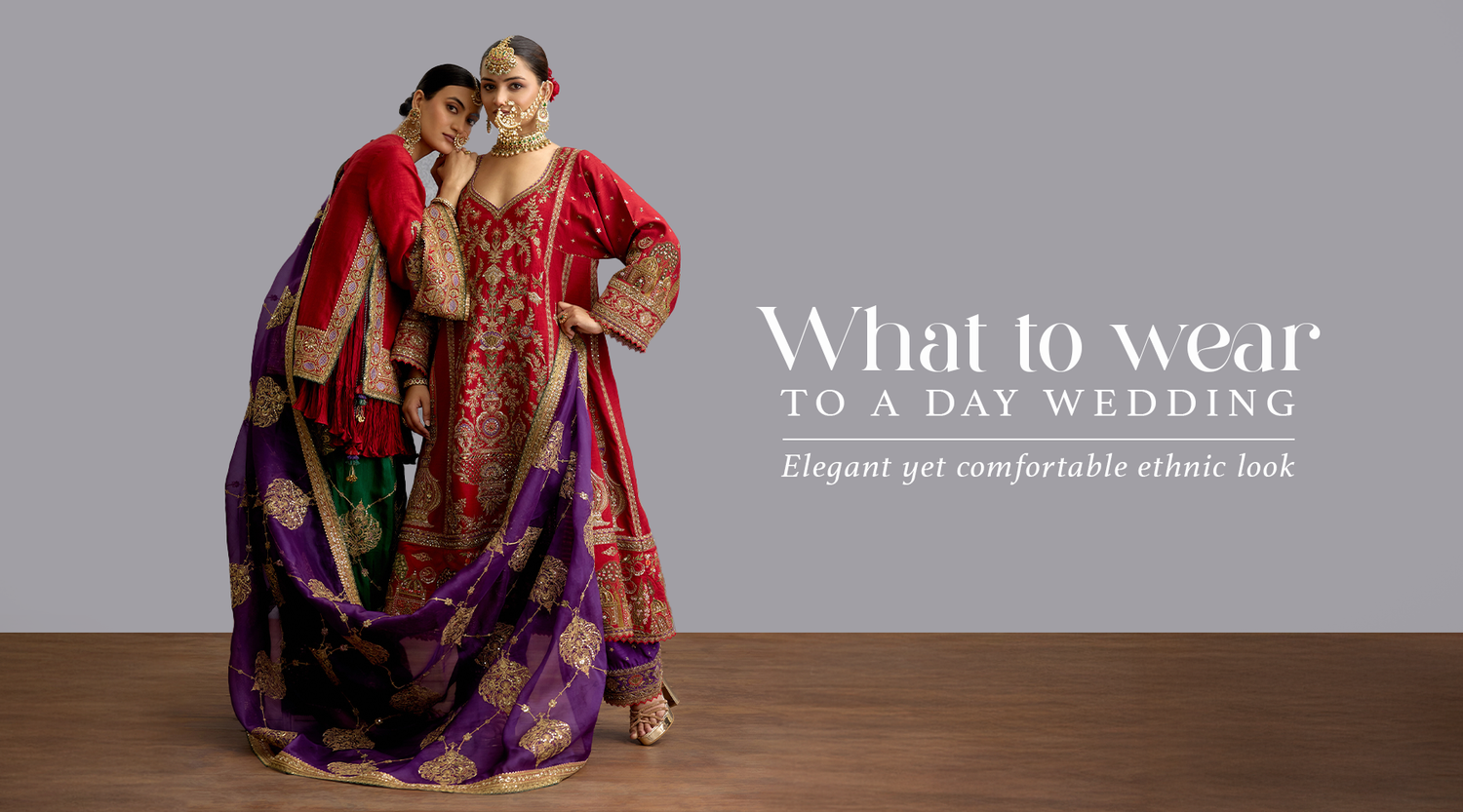 What to Wear to a Day Wedding: Elegant Yet Comfortable Ethnic Look