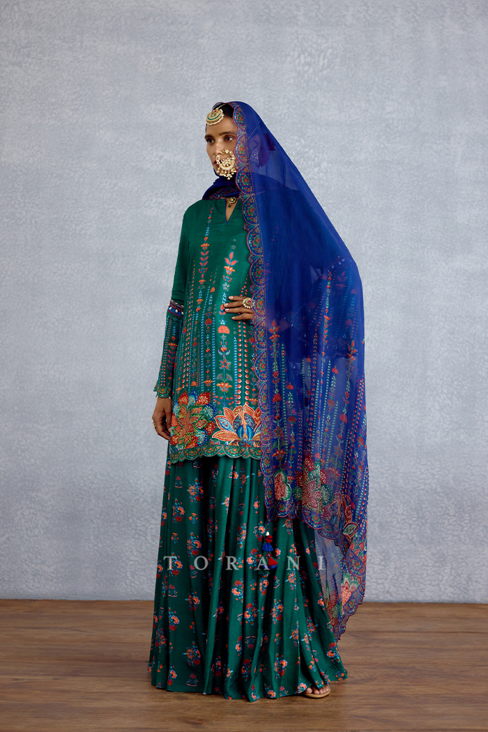 Mayurika Ajanta Gharara Set