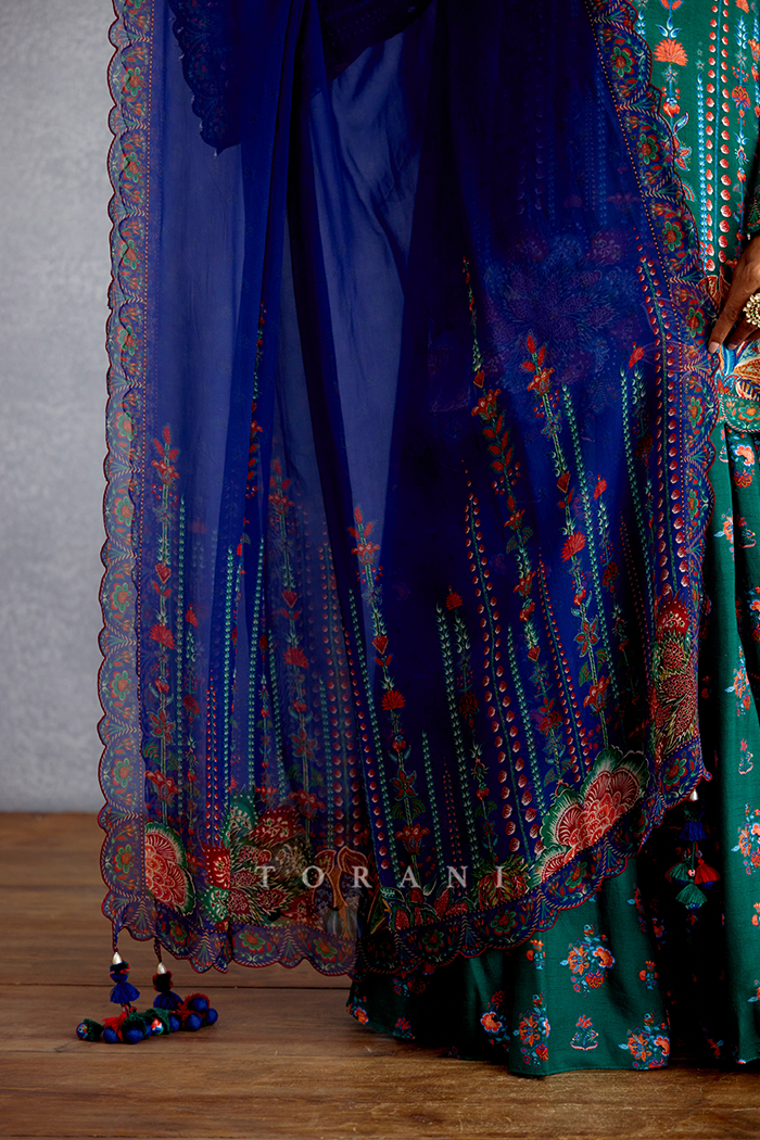 Mayurika Ajanta Gharara Set