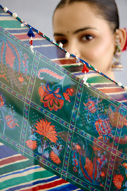 Mayurika Anura Scarf