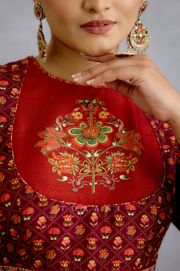 Laalima Naynaa Anarkali Set