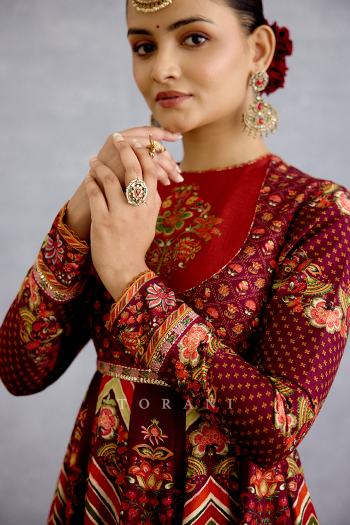 Laalima Naynaa Anarkali Set