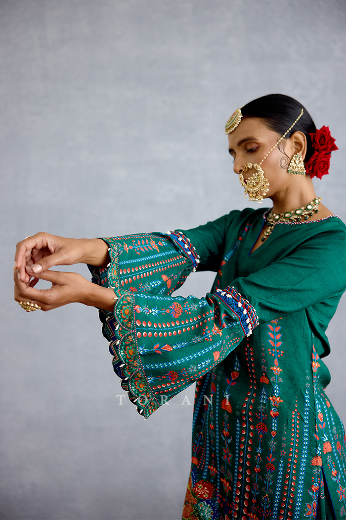 Mayurika Ajanta Gharara Set