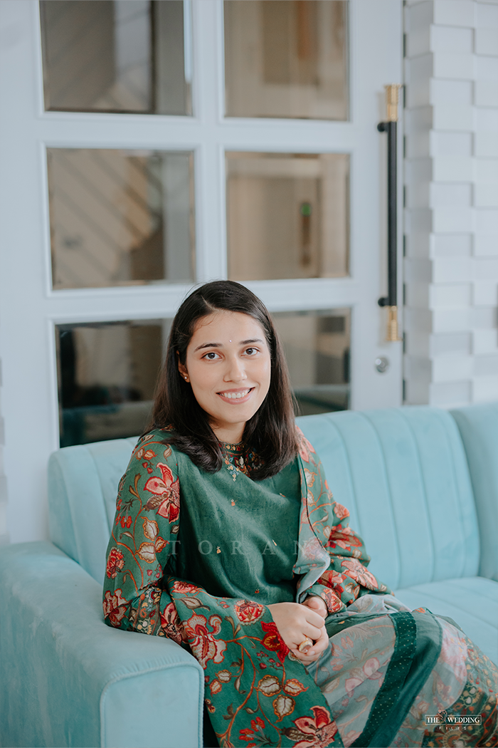 Saloni Gaur in our Sheesham Urvi Kurta Set