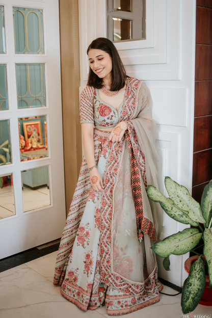 Saloni Gaur in our Jaituni Waheeda Lehenga Set