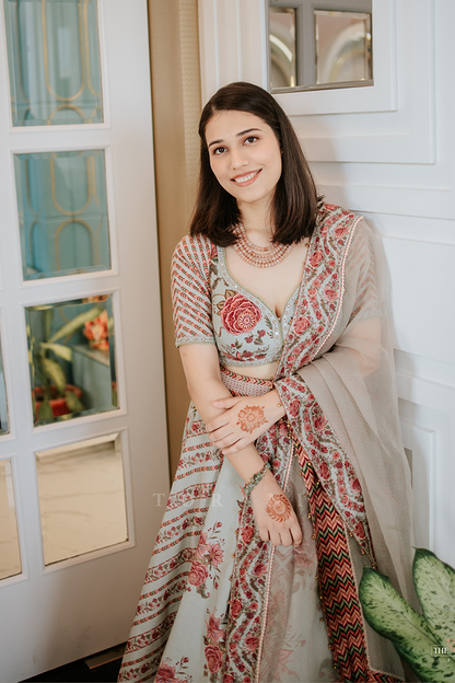 Saloni Gaur in our Jaituni Waheeda Lehenga Set