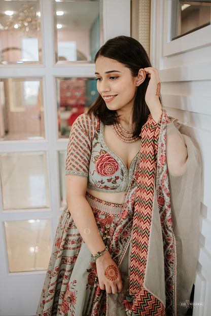 Saloni Gaur in our Jaituni Waheeda Lehenga Set