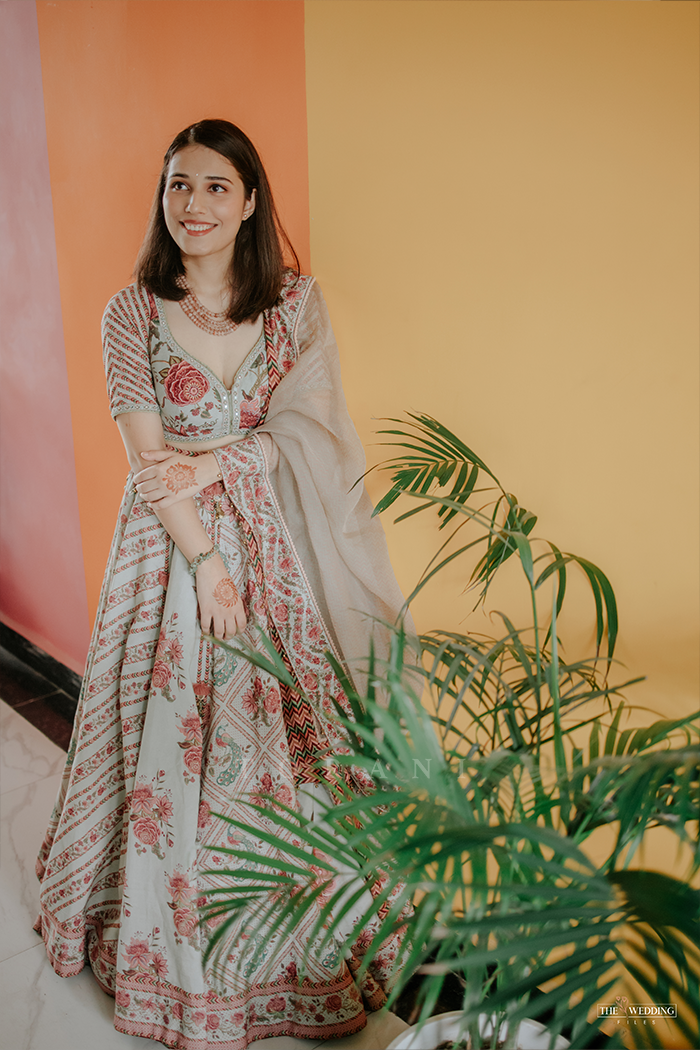 Saloni Gaur in our Jaituni Waheeda Lehenga Set