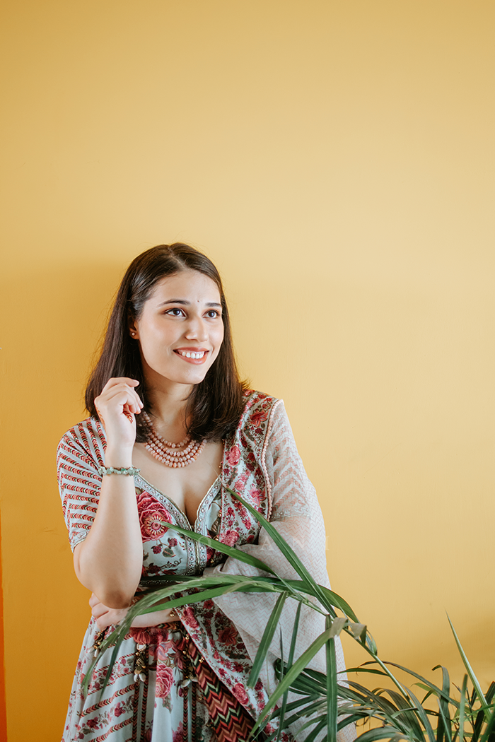 Saloni Gaur in our Jaituni Waheeda Lehenga Set