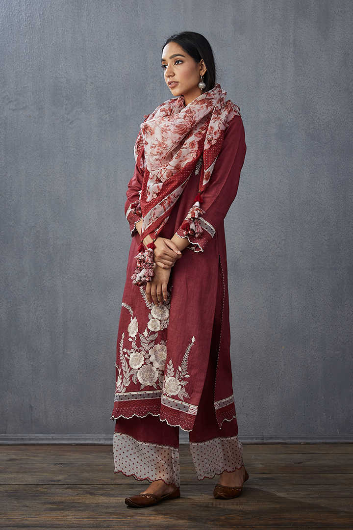 Bhuri Gauraiya Aakashi Scarf