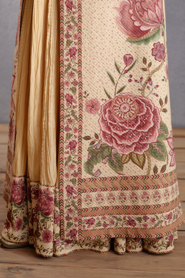 Kasturi Dhuni Jacquard Jacket Set