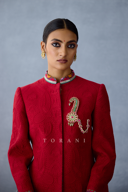 Dil Surkh Maryam Kurta Set