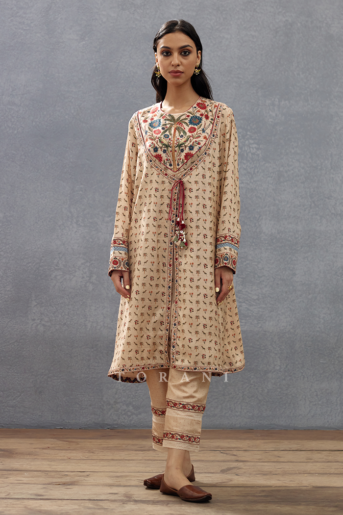 Badami Duaa Kurta Set