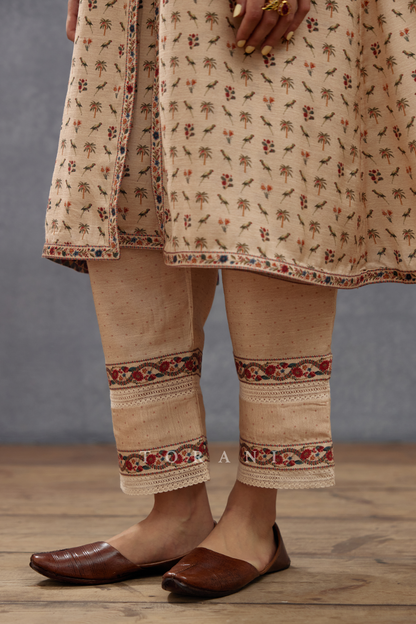 Badami Duaa Kurta Set