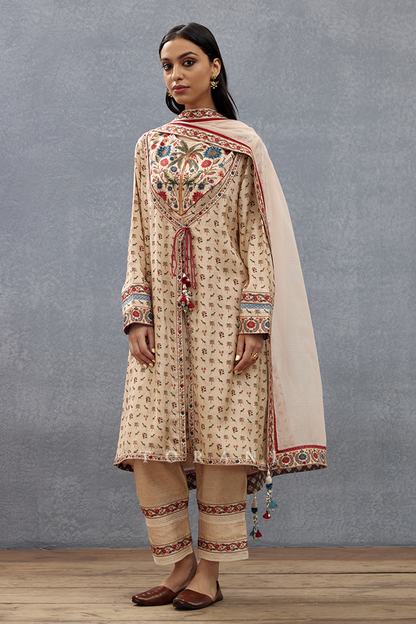 Badami Duaa Kurta Set