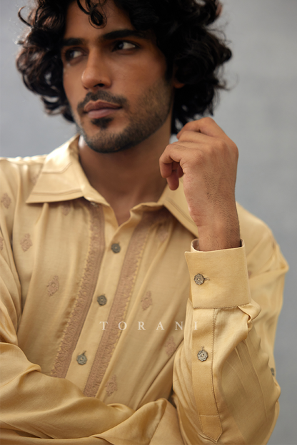 Mradu Rafik Dhoti Set