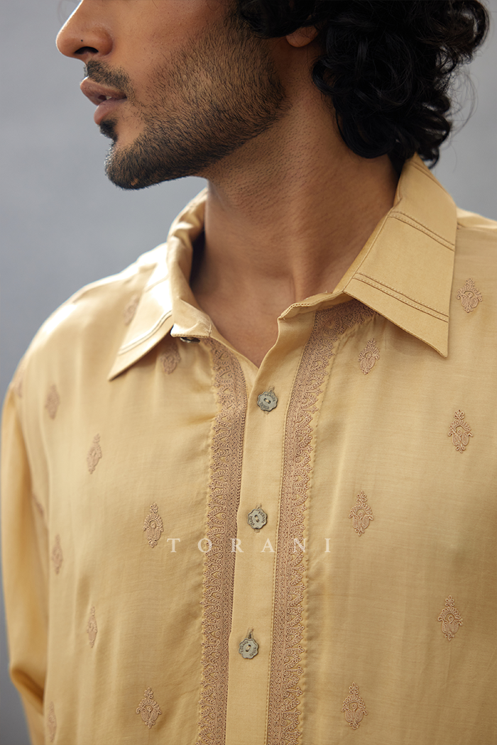 Mradu Rafik Dhoti Set