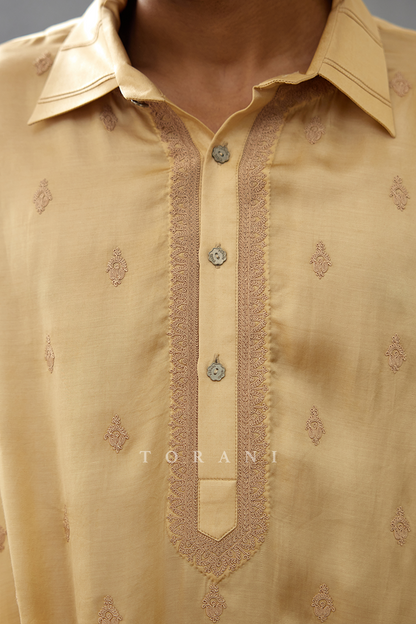 Mradu Rafik Dhoti Set