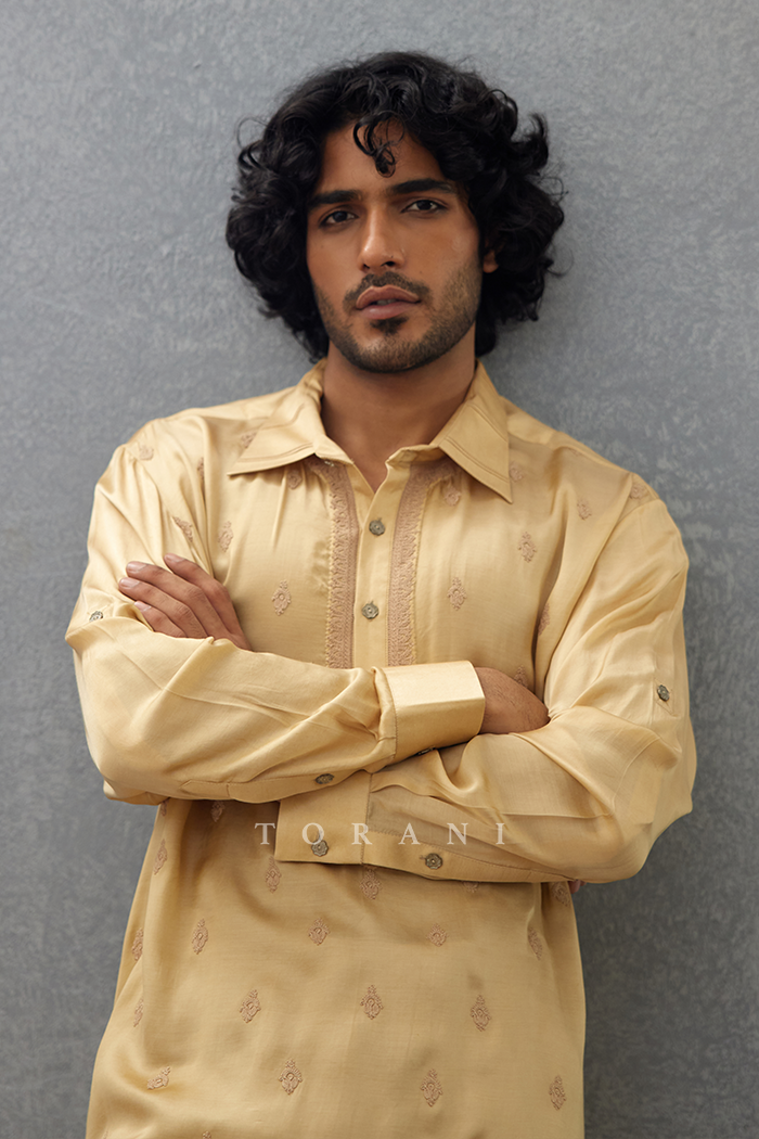 Mradu Rafik Dhoti Set