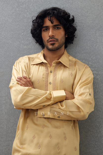 Mradu Rafik Dhoti Set