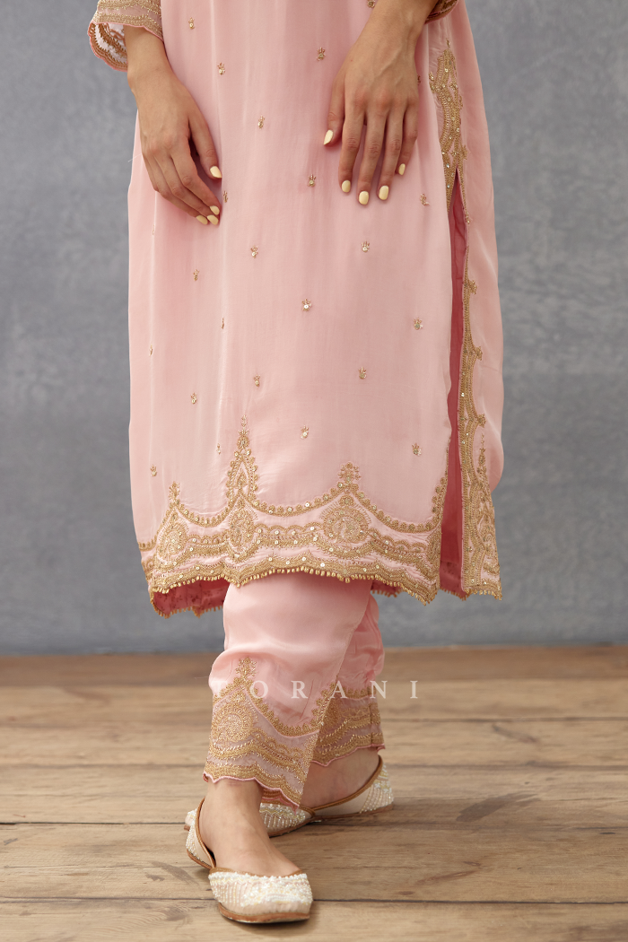 Gul-Mohar Urvi Kurta Set