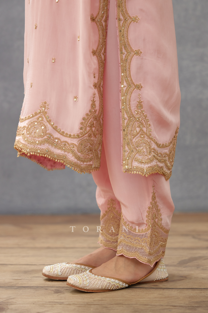 Gul-Mohar Urvi Kurta Set