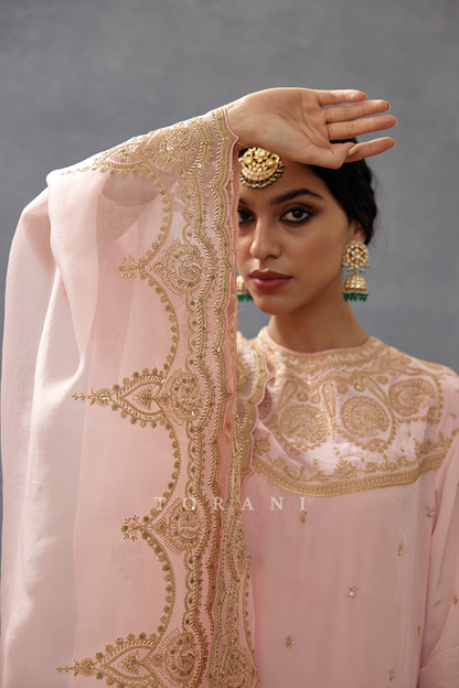 Gul-Mohar Urvi Kurta Set