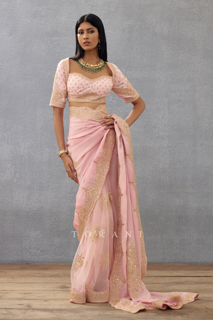 Gul-Mohar Jasmeet Blouse