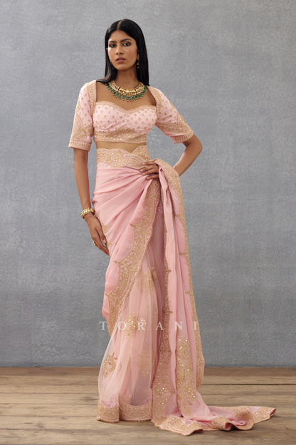 Gul-Mohar Jasmeet Blouse