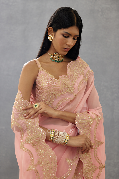 SALE - Gul-Mohar Idika Saree